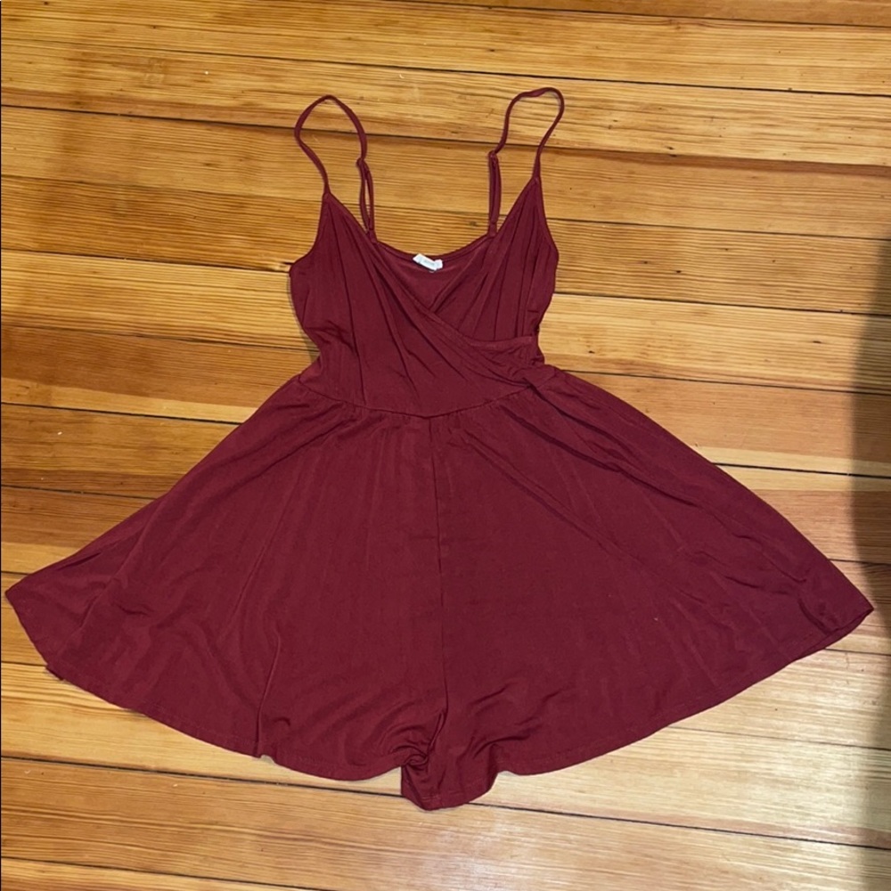 pink romper from garage